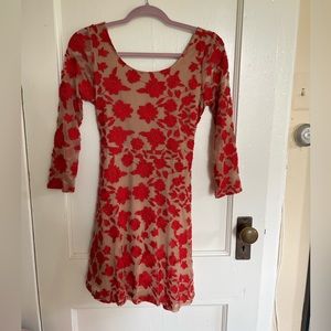 For Love and Lemons low back dress